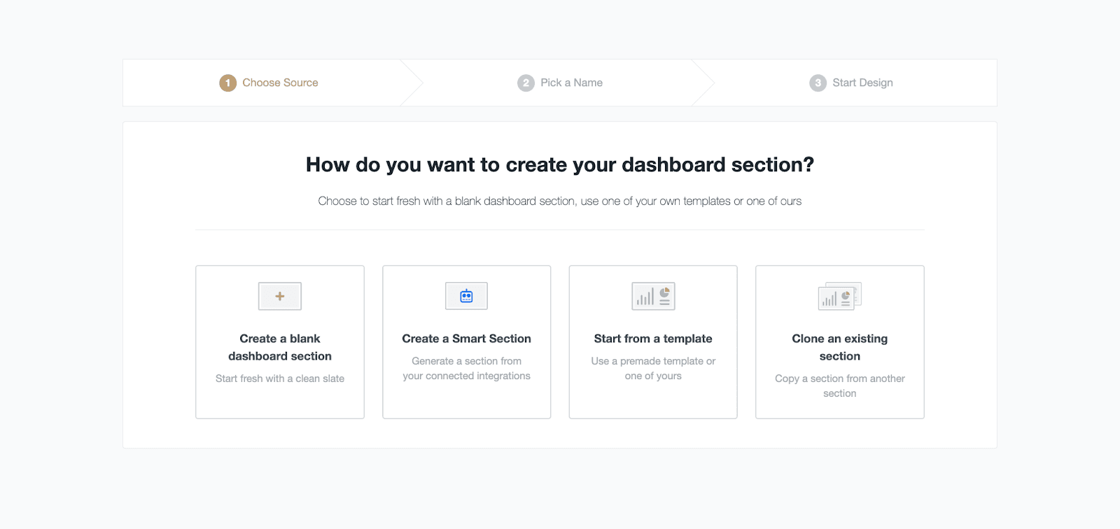 Example of how to create a smart report Example of how to create a smart report
