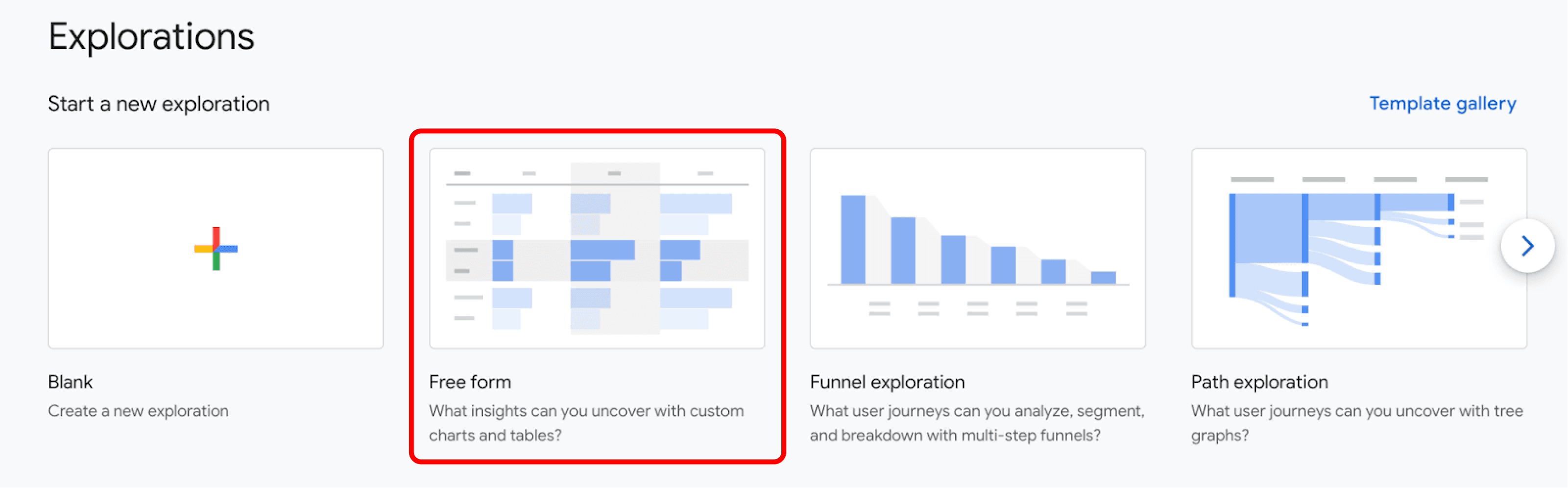 free form exploration free form exploration