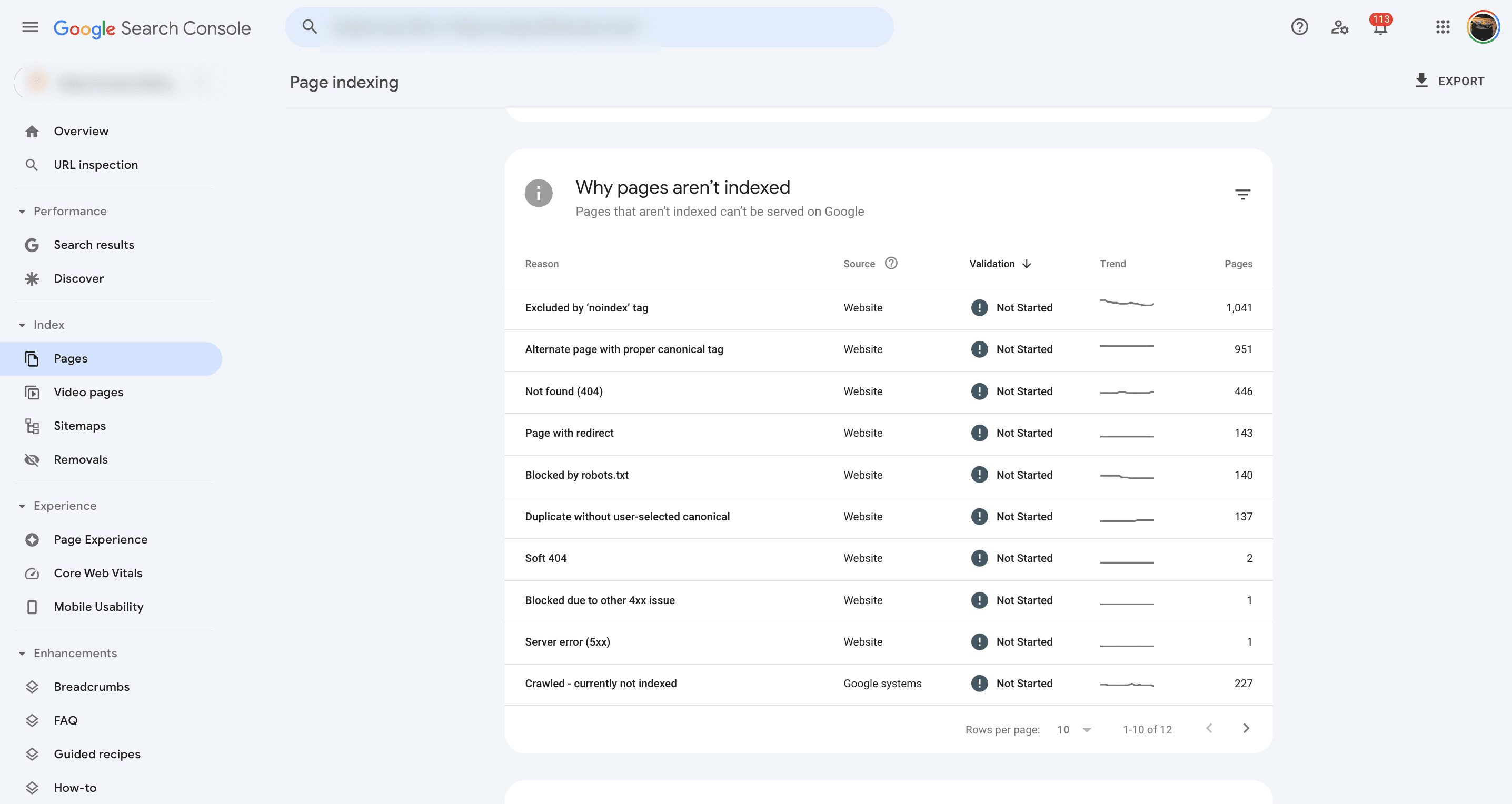 Address webpage index errors in Google Search Console. Address webpage index errors in Google Search Console.